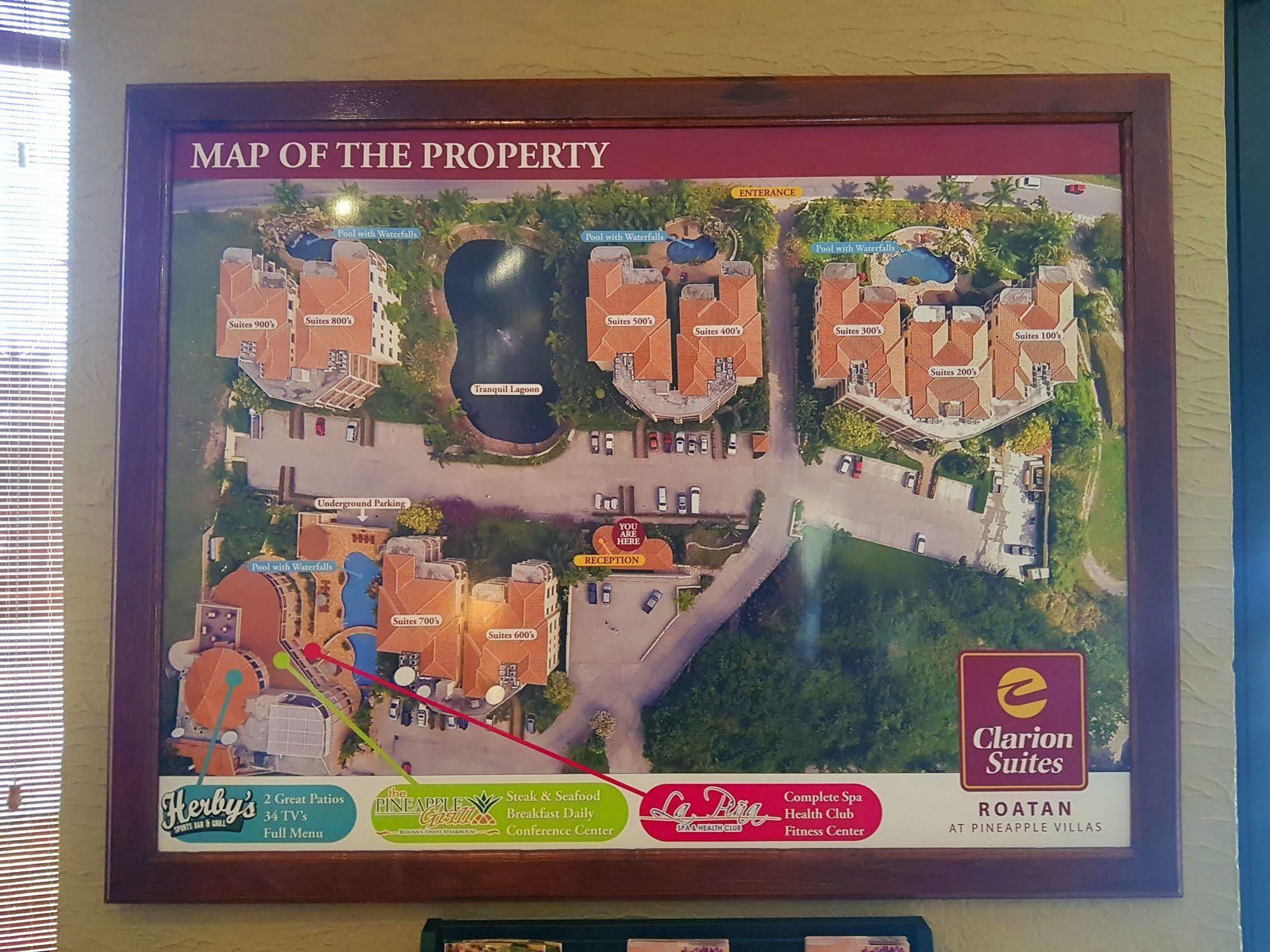 Clarion Suites Roatan At Pineapple Villas French Harbour Eksteriør billede